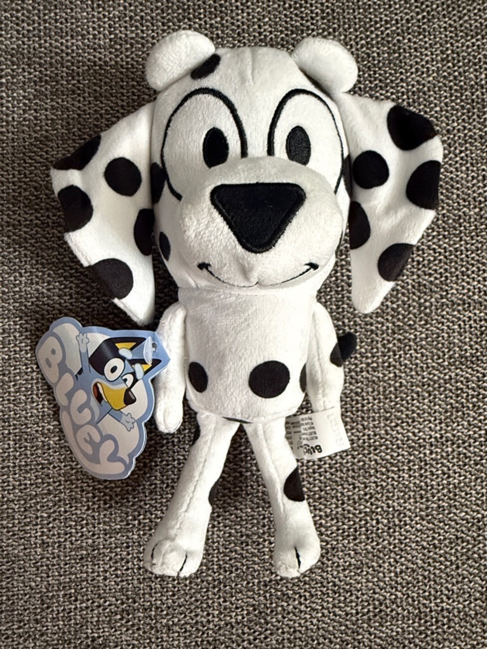 Bluey Chloe Black White Dalmation Dog Friends Small Plush Toy Bluey Moose New - Picture 6 of 10